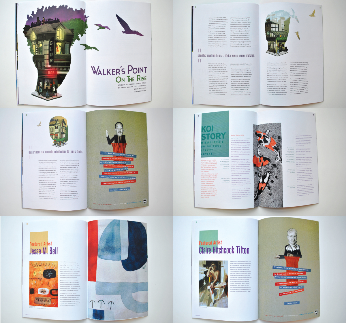 Kindred Magazine: Spread Design 2