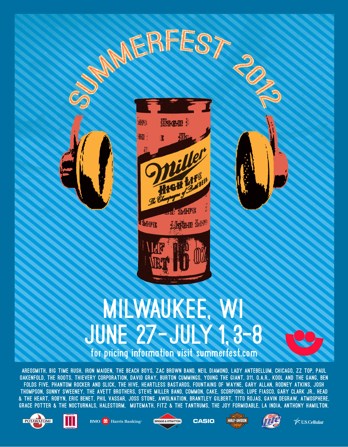 Summerfest Ad Design
